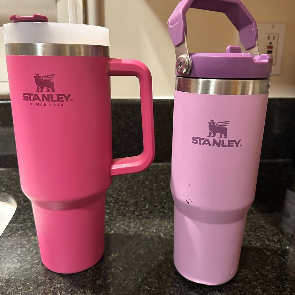 Stanley Pink and Lavender Travel Mugs